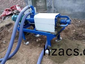 固液分離機使用現場(chang)